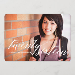 Class of 2016 Photo Graduation Party Invitation