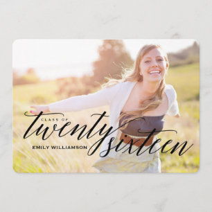 Class of 2016 Photo Graduation Party Invitation