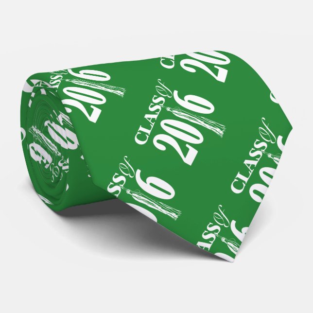 Class of 2016 Tassle Graduation design Tie (Rolled)