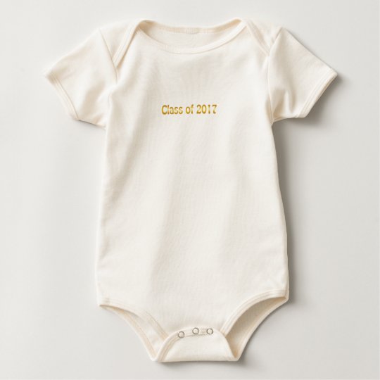 Class of 2017 baby bodysuit