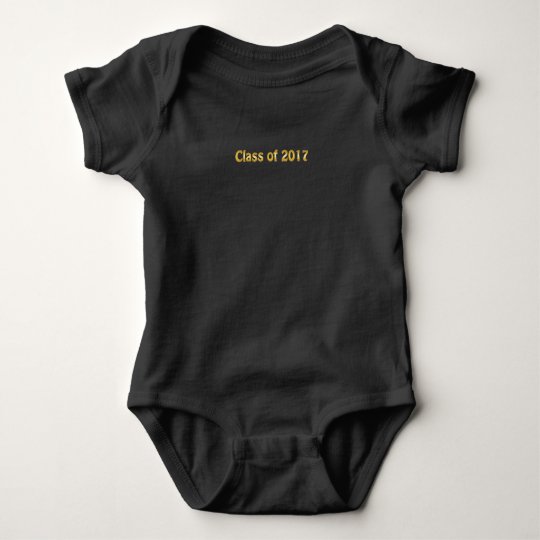 Class of 2017 baby bodysuit