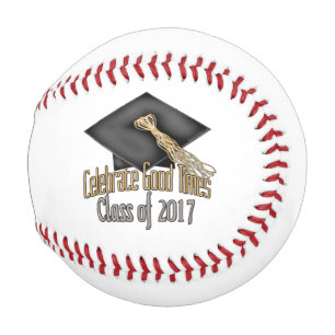 Class of 2017 Celebrate Good Times Graduation Gift Baseball