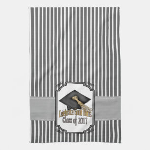 Class of 2017 Celebrate Good Times Graduation Gift Kitchen Towel