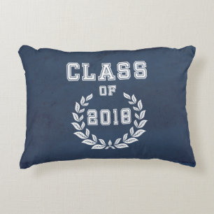 Class of 2018 accent pillow