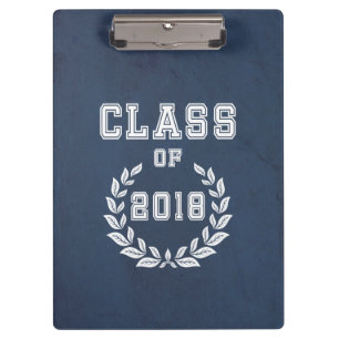 Class of 2018 clipboard
