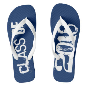 Class of 2018 Graduation flip flops