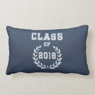 Class of 2018 lumbar pillow