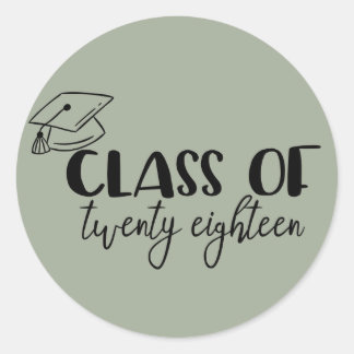 Class of 2018 Stickers