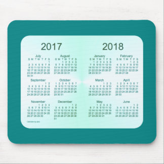 Class of 2018 Teal Calendar by Janz Mouse Pad