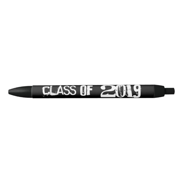 Class of 2019 Graduation Black Ink Pen (Front)