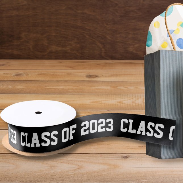 Class of 2019 Graduation Custom Colour Gift Ribbon Satin Ribbon (Creator Uploaded)