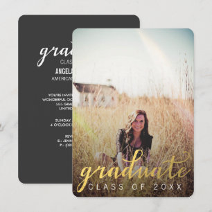 CLASS OF 2019 GRADUATION PHOTO INVITE