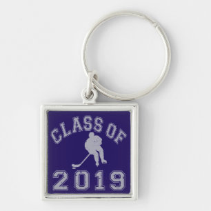 Class Of 2019 Hockey - Grey 2 Keychain