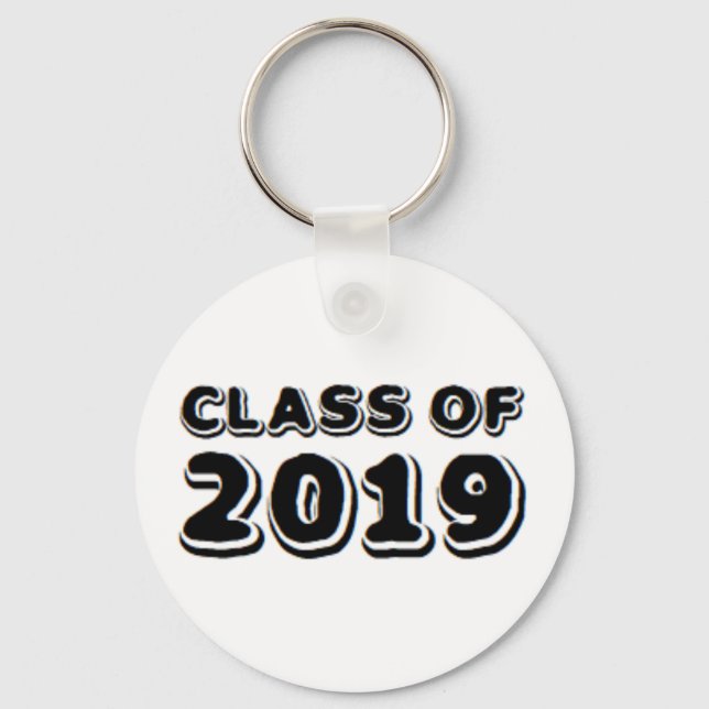 class of 2019 keychain (Front)