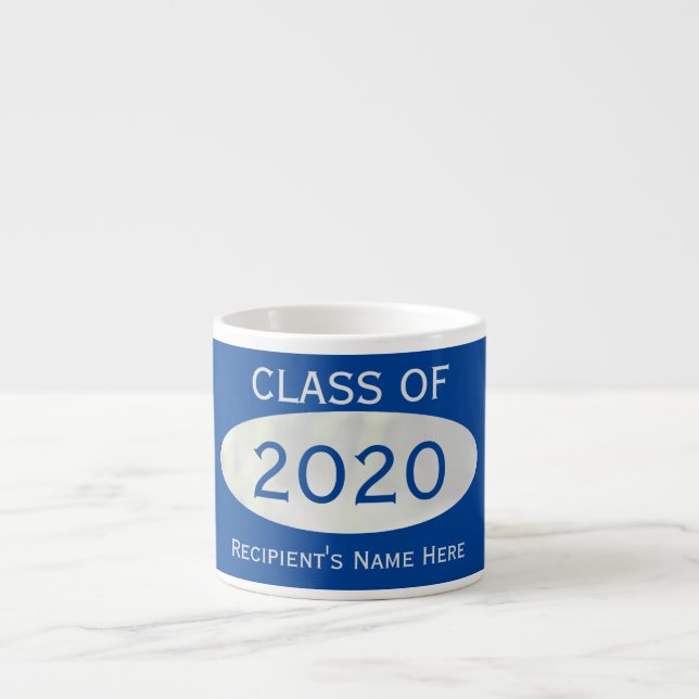 Class of 2020 Blue Spring Break by Janz Espresso Cup (Front)