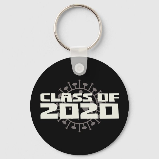 Class of 2020 Coronavirus Keychain (Front)