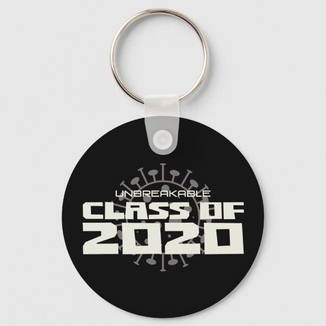 Class of 2020 Coronavirus - Unbreakable Keychain (Front)
