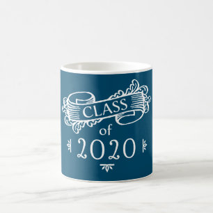 Class of 2020 Custom Year and Colours Graduation Coffee Mug