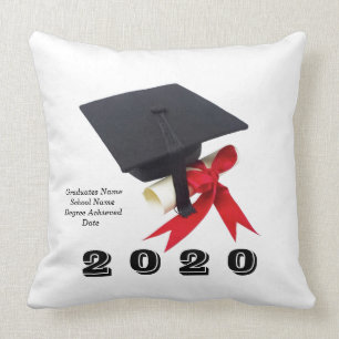 Class of 2020 Graduation Day by Janz 20x20 Throw Pillow
