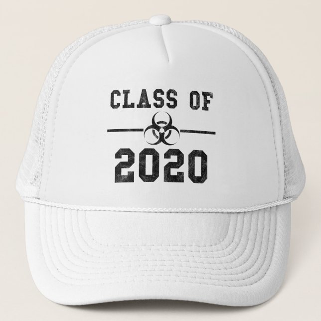 Class Of 2020 Quarantine Version Trucker Hat (Front)