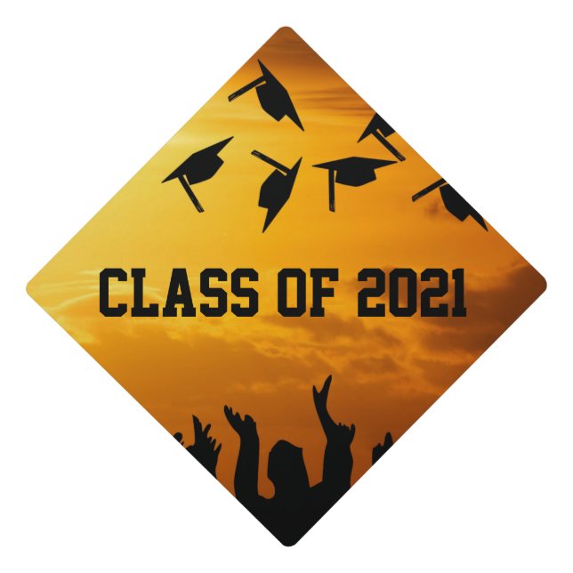 Class of 2021 Graduation Graduation Cap Topper (Front)