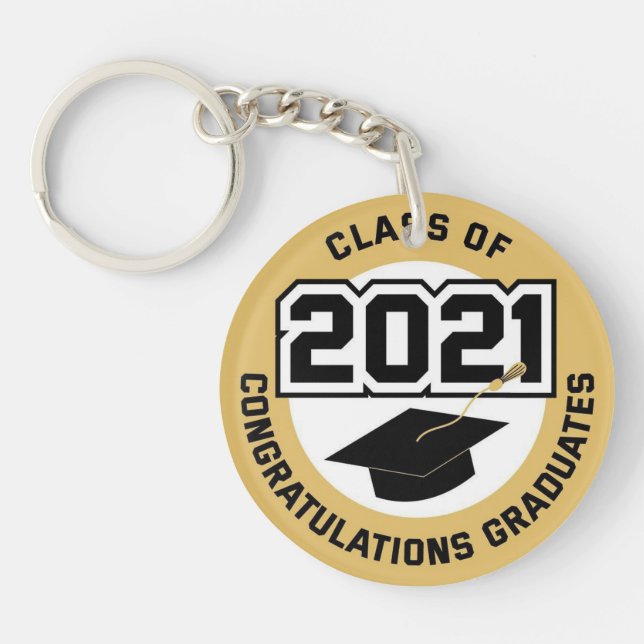 Class of 2021 Graduation  Keychain (Front)