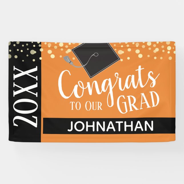 Class of 2021 Graduation Party Banner (Horizontal)