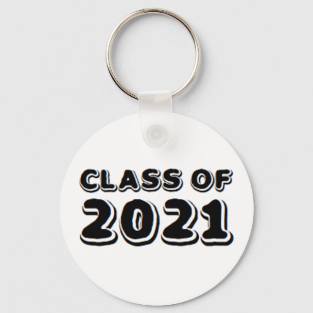 class of 2021 keychain (Front)