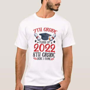 Class Of 2022 8Th Grade Here I Come Kids Back To S T-Shirt
