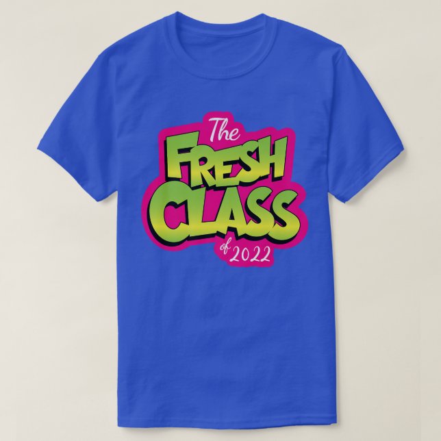 Class of 2022 Future Senior Fresh 90's TV Style Gr T-Shirt (Design Front)