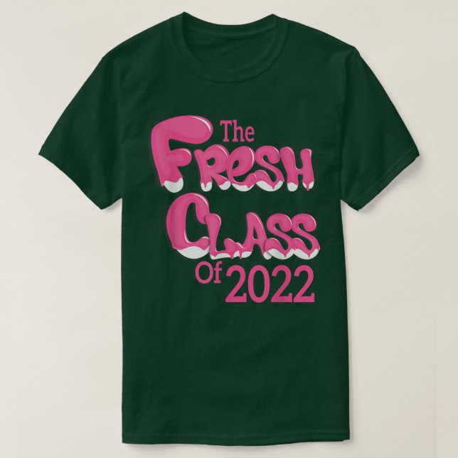 Class of 2022 Future Senior Fresh 90's TV Style Gr T-Shirt (Design Front)