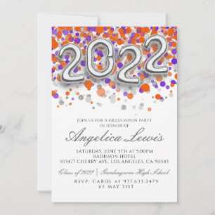 Class of 2022 Graduation Party Invitation