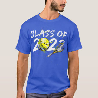 Class of 2022 Graduation Senior Tennis Player  T-Shirt
