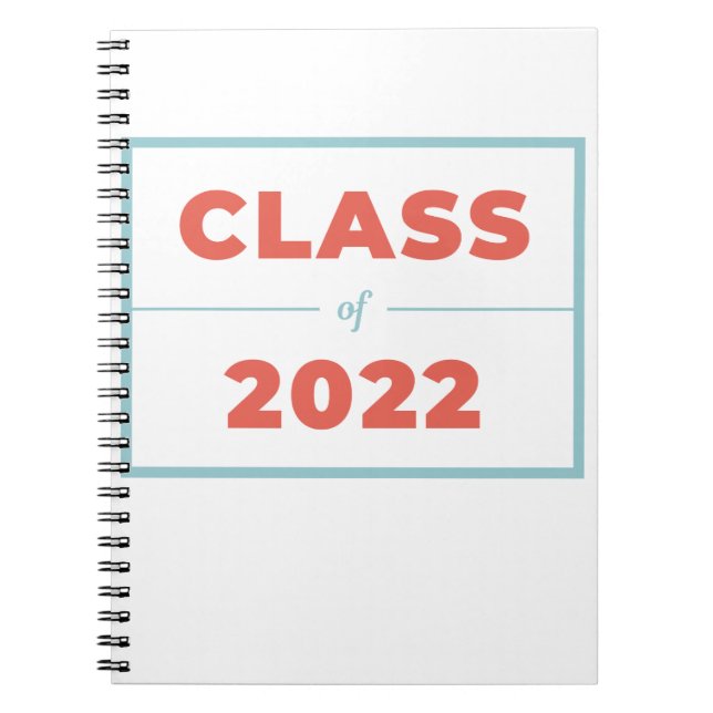 Class of 2022 notebook (Front)