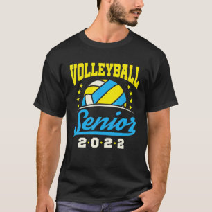 Class Of 2022 Volleyball Senior Graduation Grad Me T-Shirt