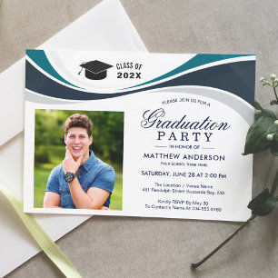 Class of 2023 Graduate Photo Graduation Party Invitation