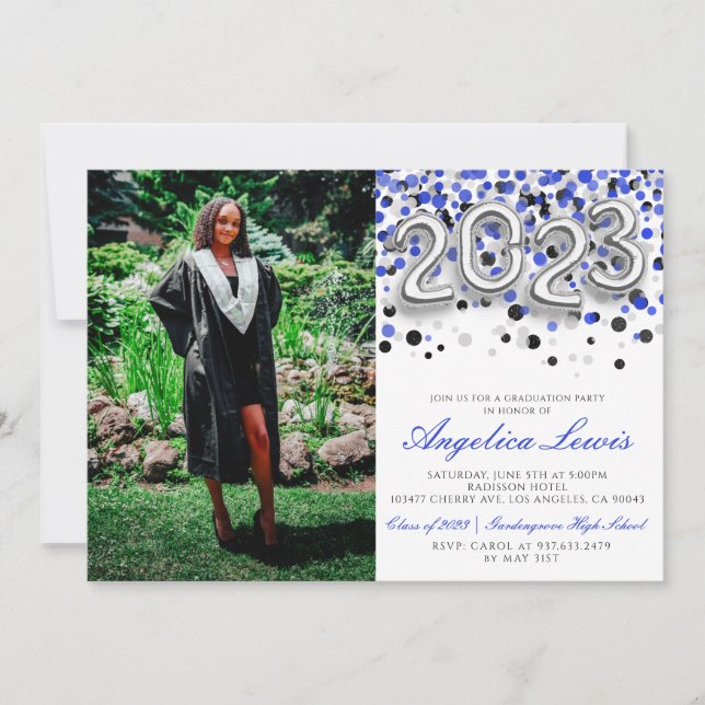 Class of 2023 Graduation Party Invitation (Front)