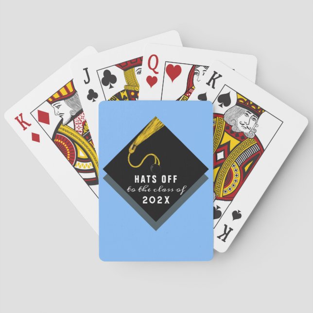 Class of 2023 Graduation Party Playing Cards (Back)