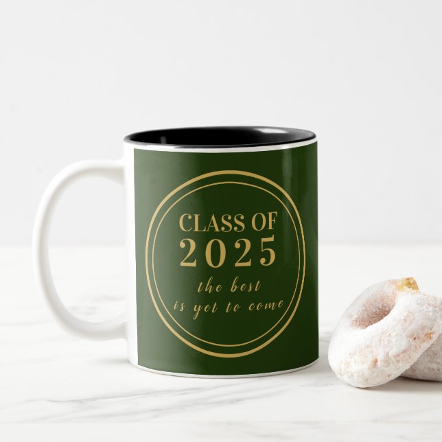 Class of 2023 Graduation Senior Monogram Mug (With Donut)