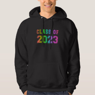 Class Of 2023 High School Graduation Date Graduate Hoodie