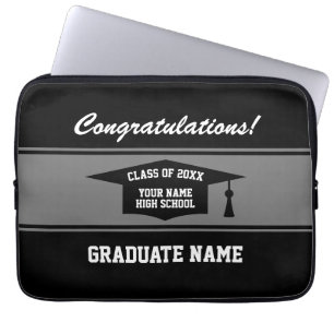 Class of 2023 High School graduation laptop sleeve