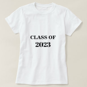 Class Of 2023 Modern Simple Minimal Graduation  T-Shirt