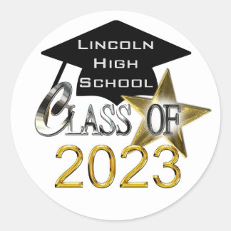 Class Of 2023 Personalized Graduation Seals