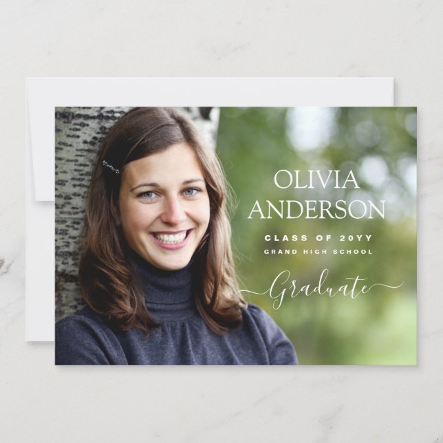 Class of 2023 Photo Graduation Announcement (Front)