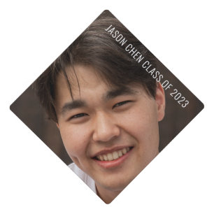 Class Of 2023 Photo  Graduation Cap Topper
