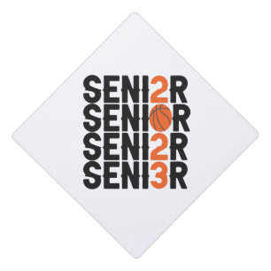Class of  2023 Senior Basketball Graduation Gift Graduation Cap Topper