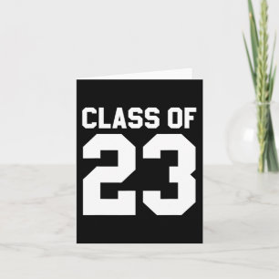 Class Of 2023 Senior Graduate  Back to School Card
