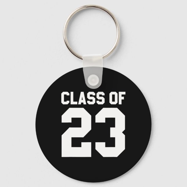 Class Of 2023 Senior Graduate  Back to School Keychain (Front)