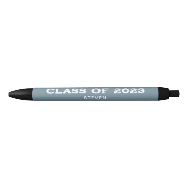 Class of 2023 Senior Graduate Personalized  Black Ink Pen (Front)