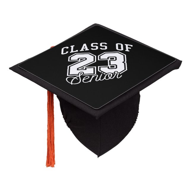 Class Of 2023 Senior Graduation Cap Topper (Angled)